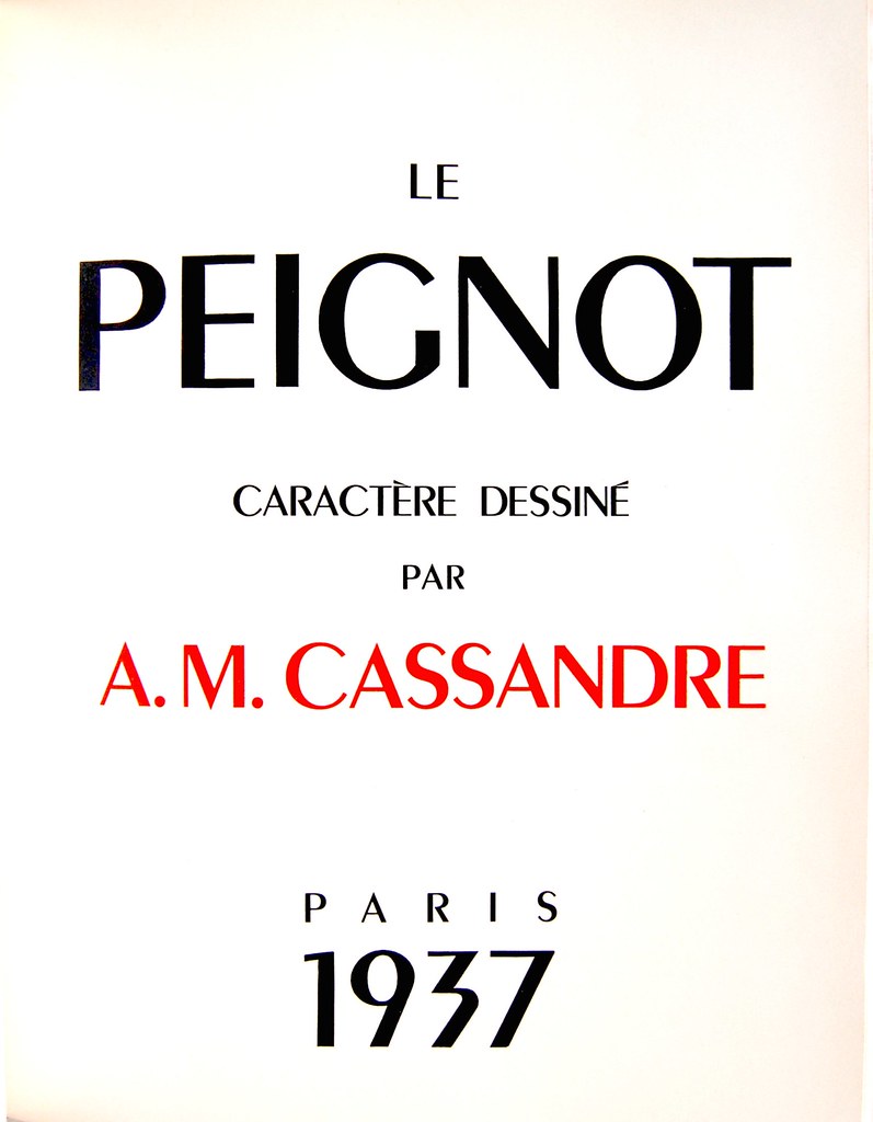 Download Peignot Font Free - Stylish 1937 A M Cassandre Design